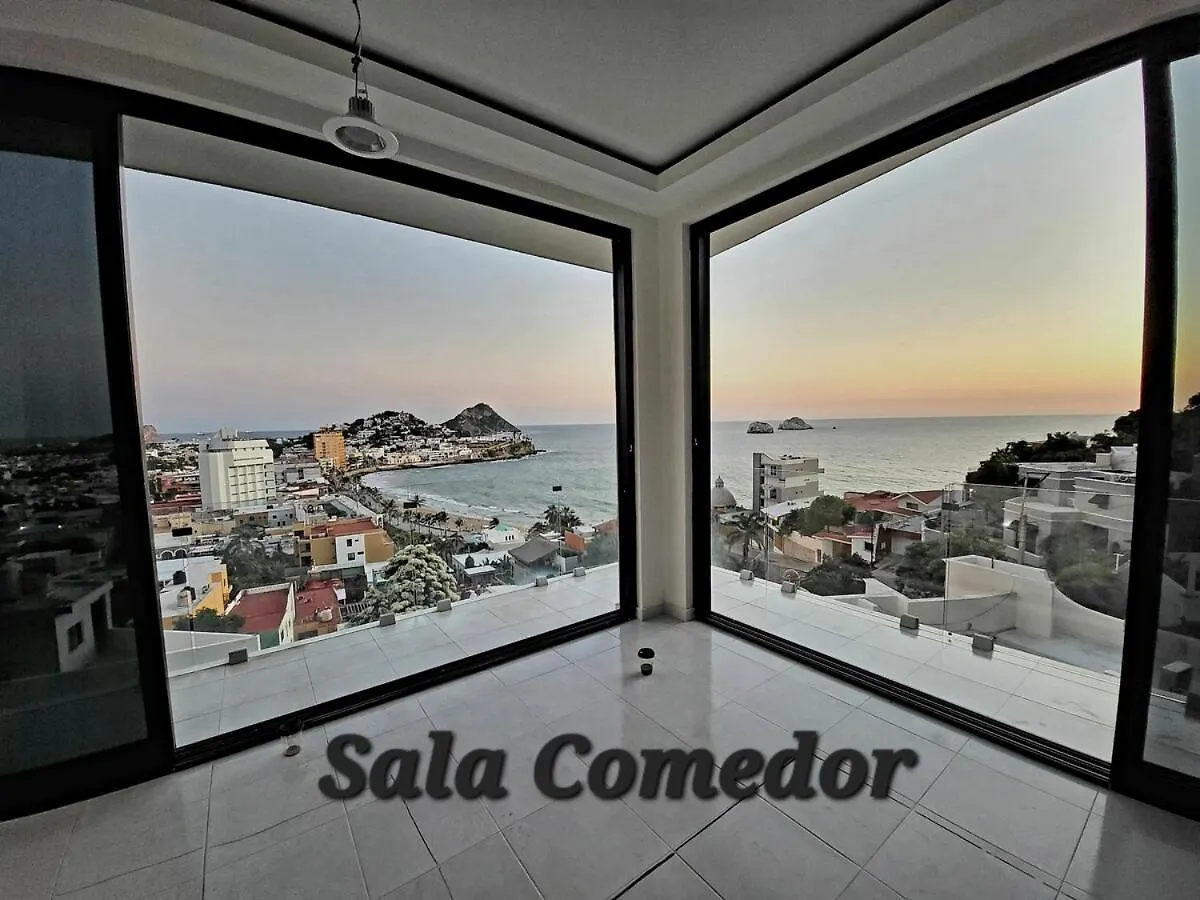 Apartman Departamento Lujoso Cerro 38 Vista Hermosa Mazatlán Mexikó